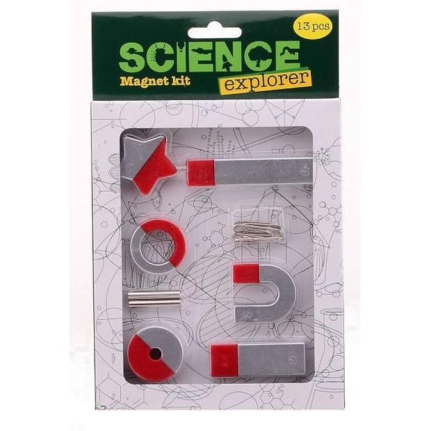 Johntoy Science Explorer magnetenset 8-delig