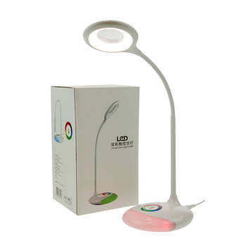 Moodlight flexibele led bureaulamp met rgb verlichting