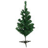 Bellatio decorations Kerstboom - kunst - groen - H60 cm - kleine/mini boompjes - Kunstkerstboom