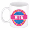 Voornaam Mila koffie/thee mok of beker - Naam mokken