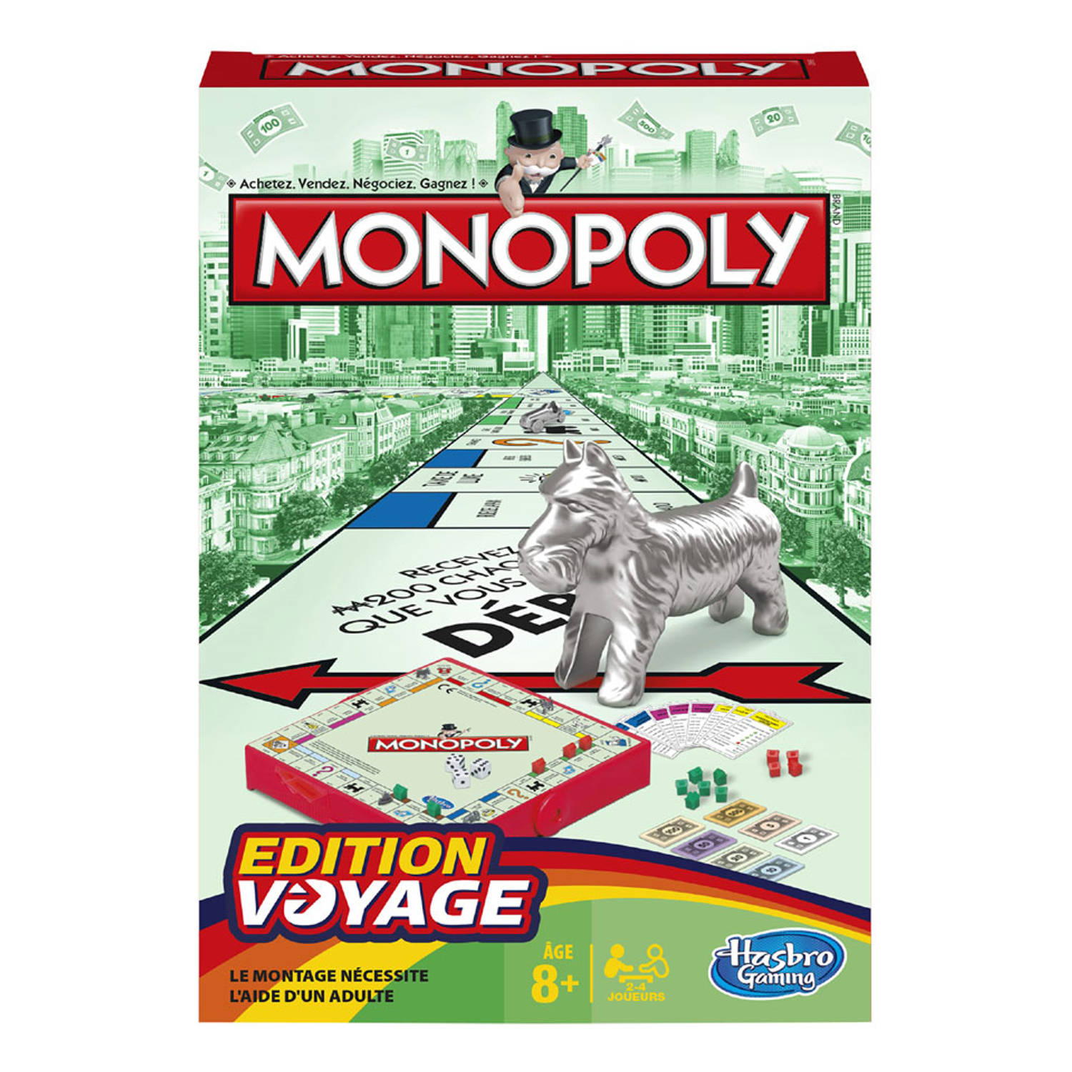 antenne neem medicijnen majoor Reiseditie Monopoly Gezelschapsspel | Blokker