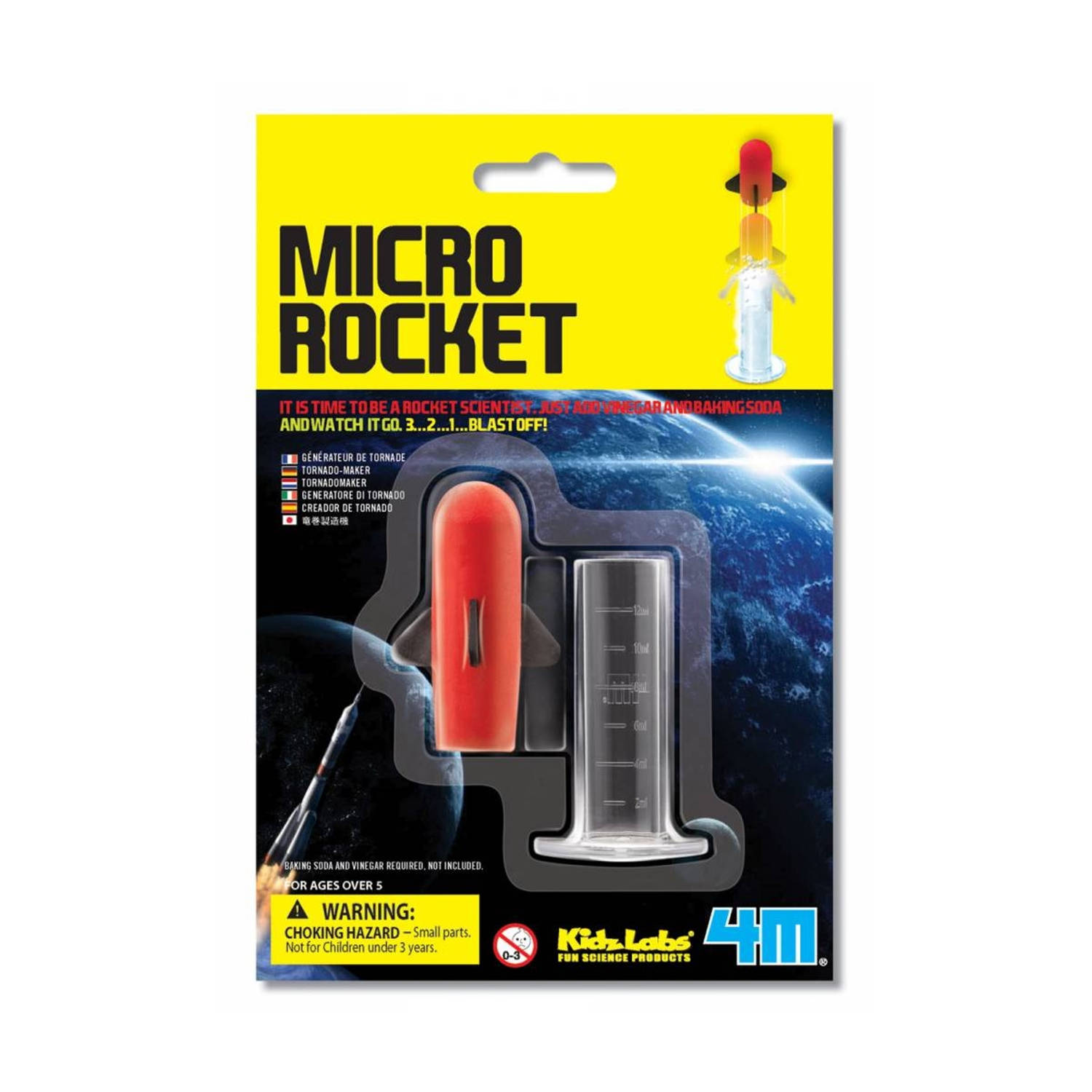 4M Kidzlabs Science: Kleine Raket