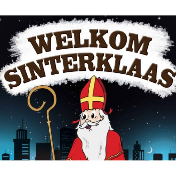 Deurposter Sinterklaas A1 formaat 59 x 84 cm - Feestposters