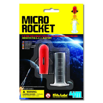 4m kidzlabs science: kleine raket