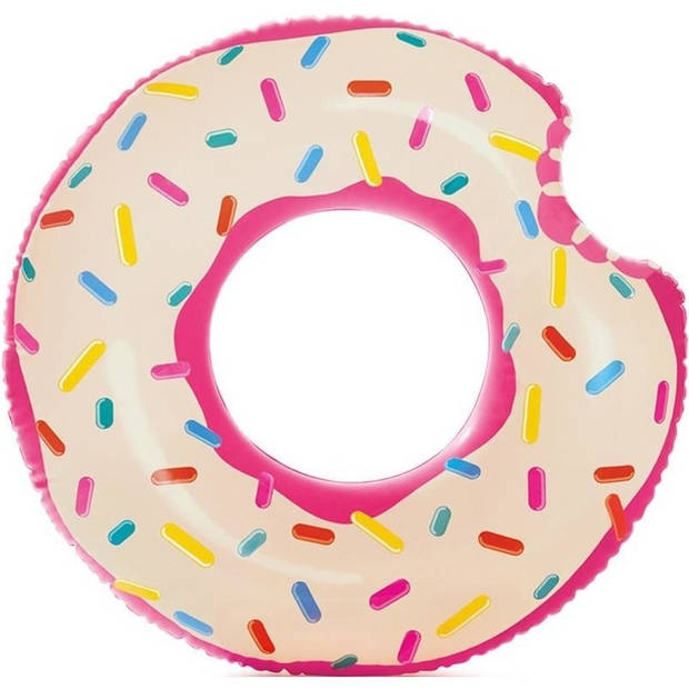 Opblaasbare donut zwemband 107 cm - Zwembanden