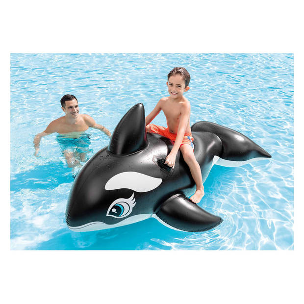 Intex ride on orka 193 cm - opblaasspeelgoed