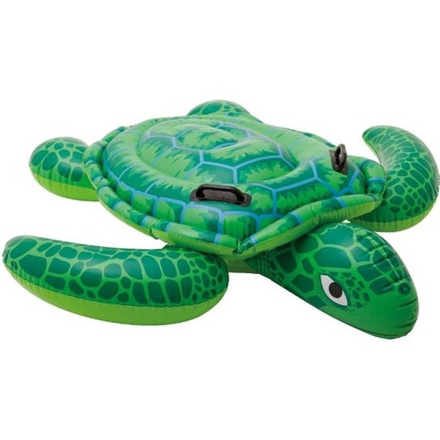 Opblaasbare schildpad met handgrepen - opblaasspeelgoed