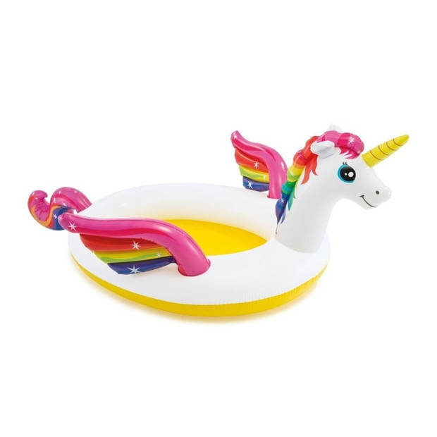 Intex Mystic Unicorn Spray Pool Kinderzwembad 272 x 193 x 104 cm