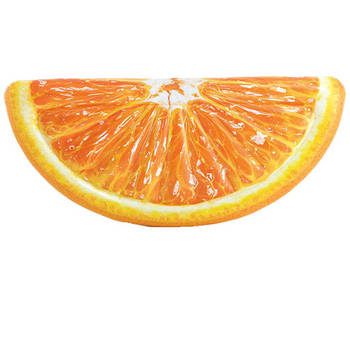 Intex sinaasappelschijf opblaasfiguur - 178 x 85 cm