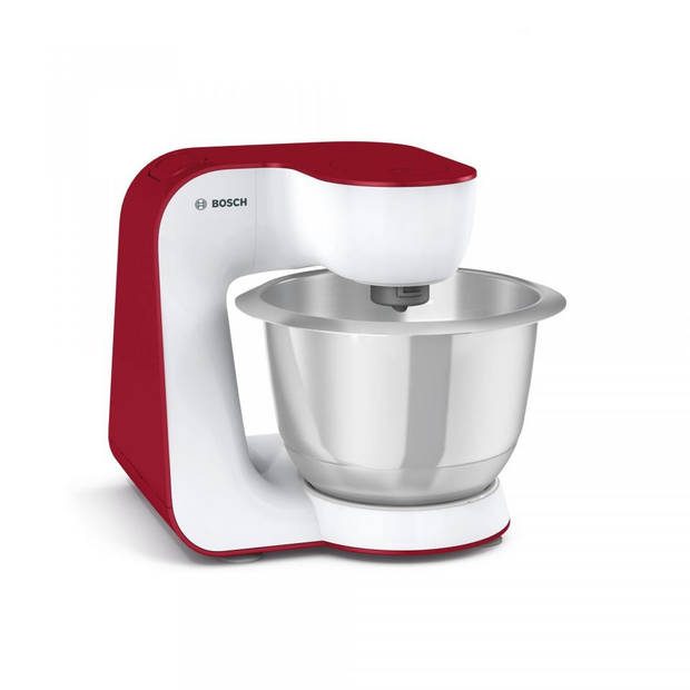 Bosch keukenmachine MUM54R00 - wit/rood