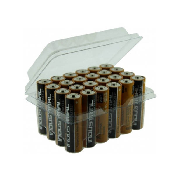 Duracell industrial aaa batterijen - 24 stuks