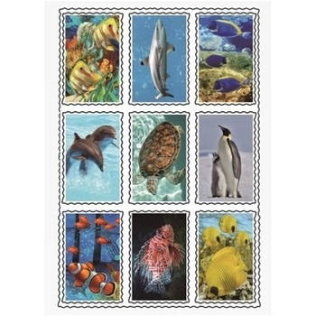 Zeedieren stickerset - Stickers