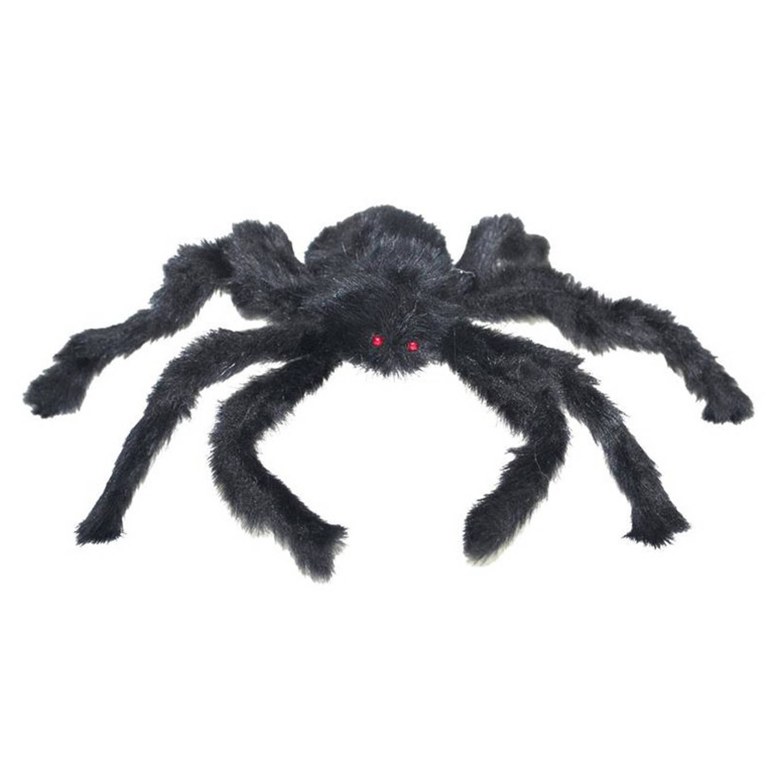 Nep spin zwart 28 cm