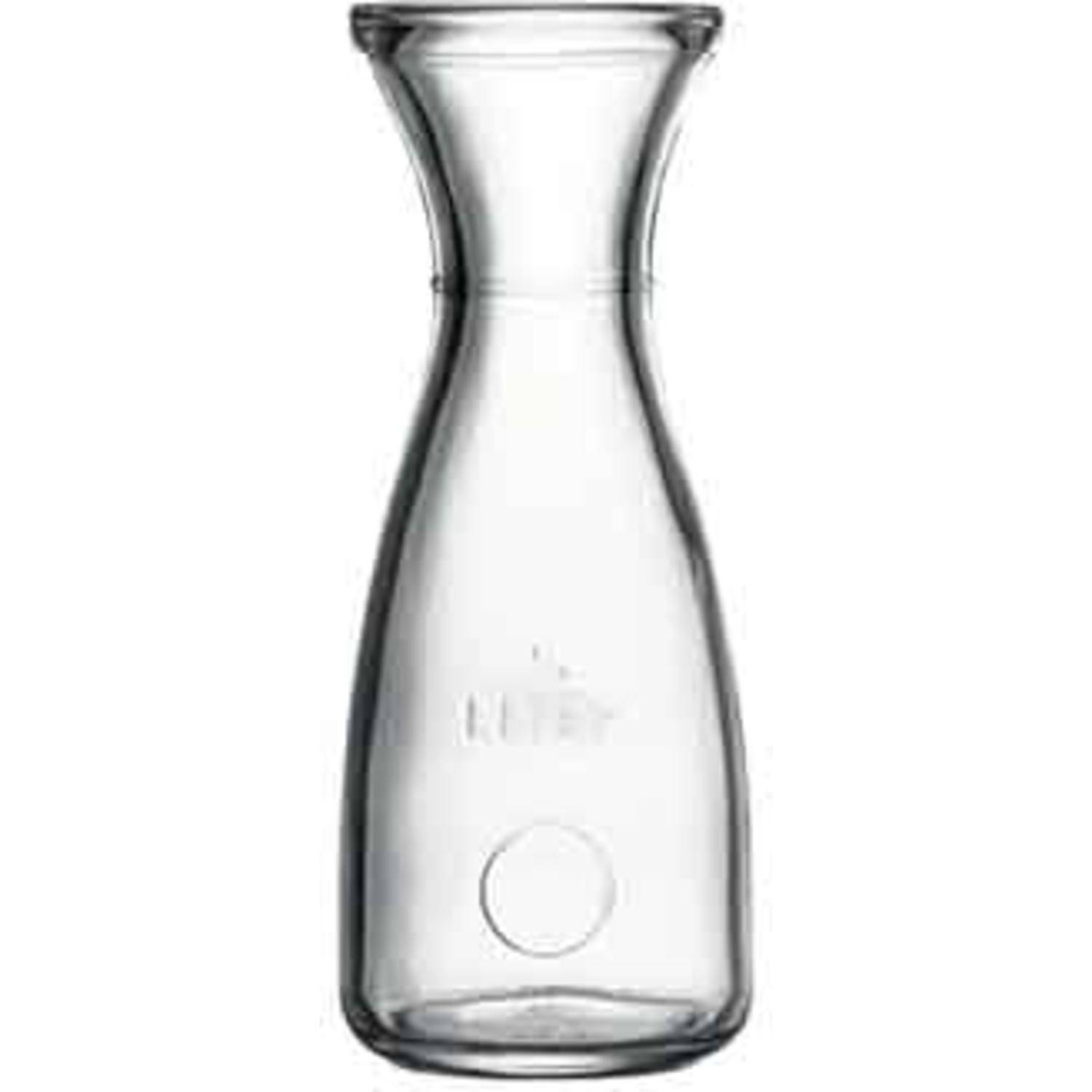 Water karaffen van glas 250 ml - Karaffen