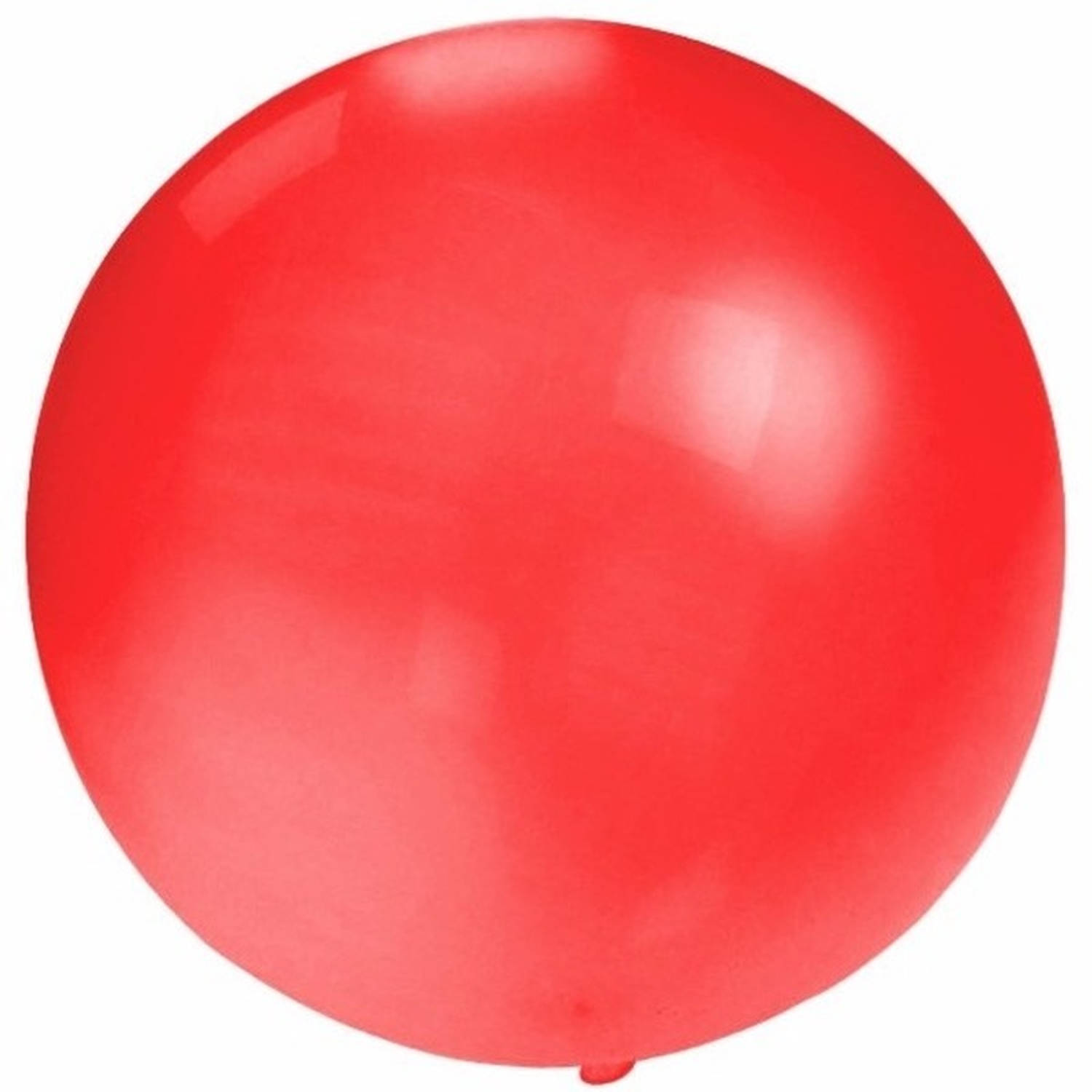 Kerel Meter Voordracht Grote ballon 60 cm rood - Ballonnen | Blokker