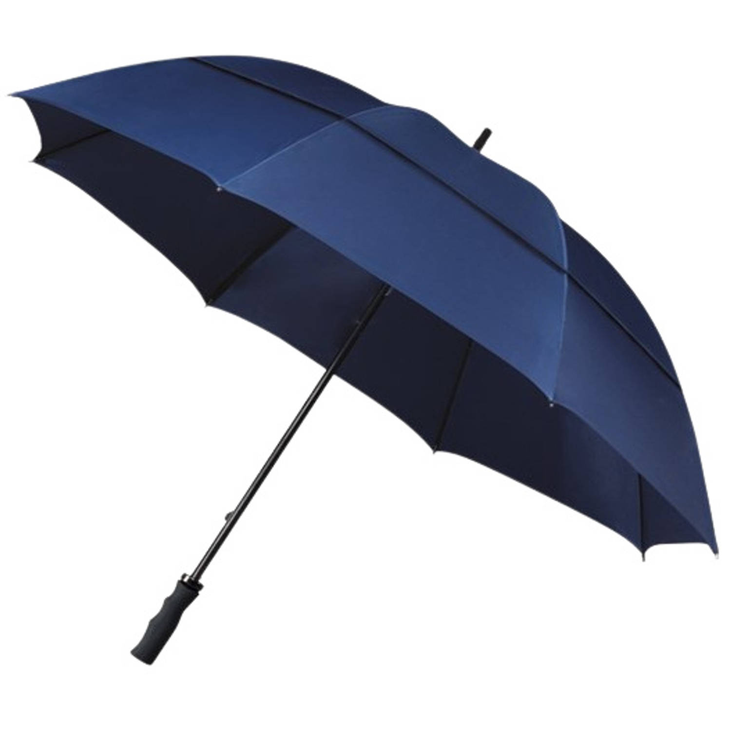 Falcone eco paraplu windproof navy blauw