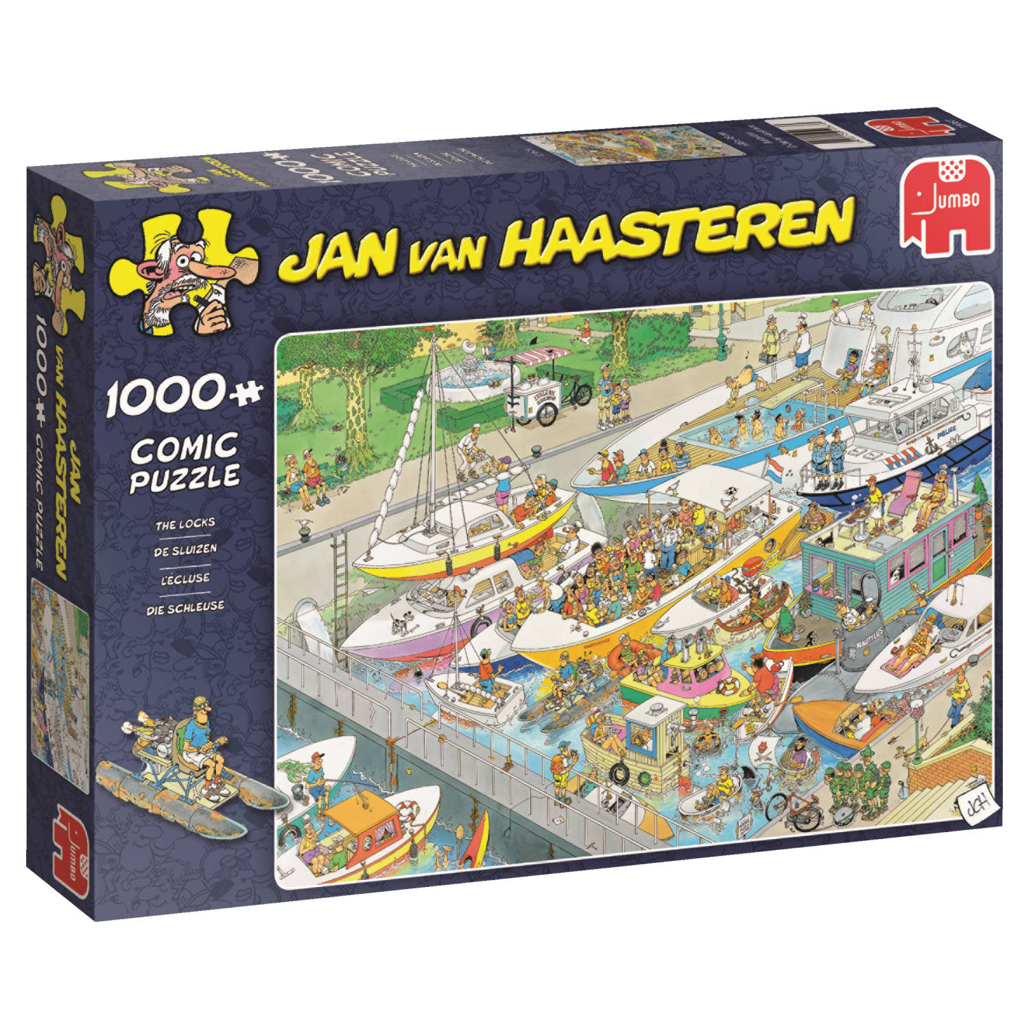 Jan van Haasteren The Locks 1000 pcs 1000stuk(s)