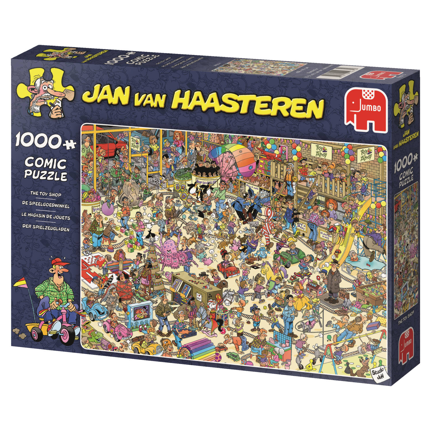 Jan van Haasteren puzzel de speelgoedwinkel - 1000 | Blokker