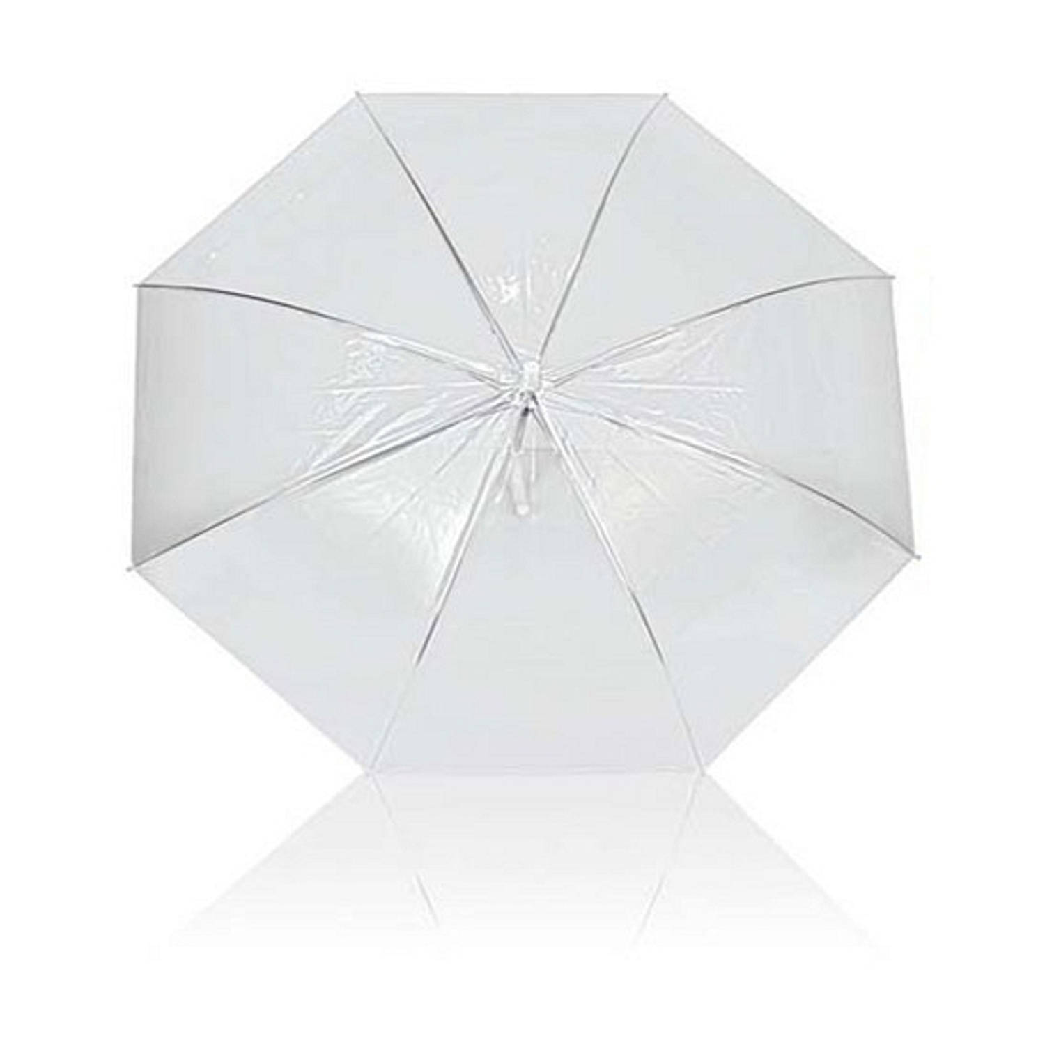 Onderdrukker opslag Lief Transparant plastic paraplu 92 cm | Blokker