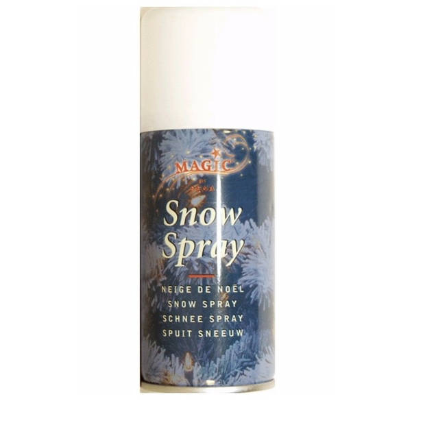 3 Sneeuwspray spuitbussen 150 ml - Decoratiesneeuw