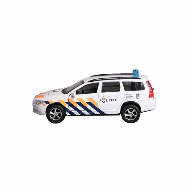 Politie Volvo V70 speelgoed auto 14 cm - Speelgoed auto's