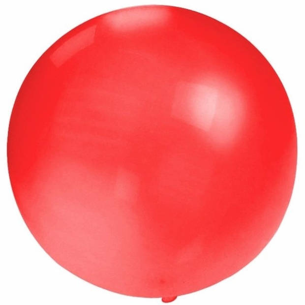 Grote ballon 60 cm rood - Ballonnen