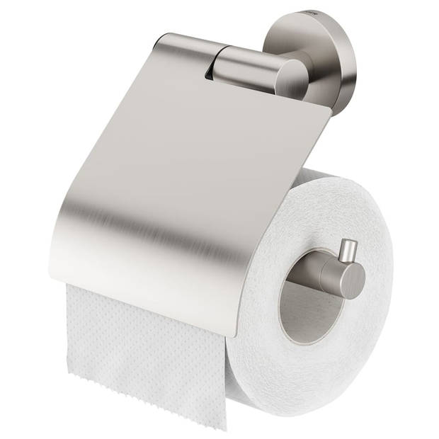 Tiger Toiletrolhouder Boston zilver 309130946