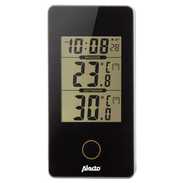 Weerstation met buitensensor Alecto Zwart-Zilver