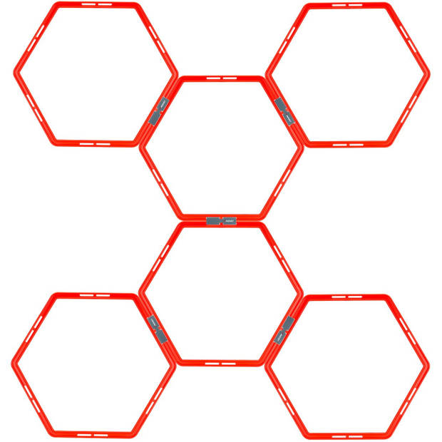 Avento trainingsframe hexagoon 6 stuks