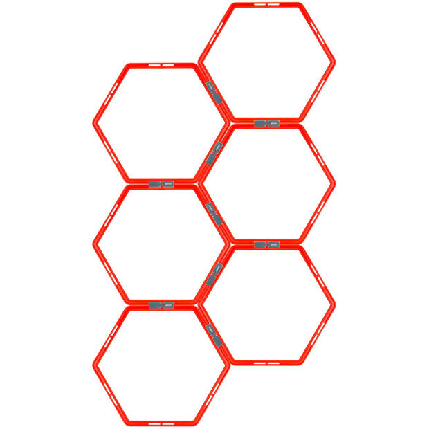 Avento trainingsframe hexagoon 6 stuks
