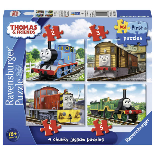 Ravensburger Thomas Friends Puzzel 4in1