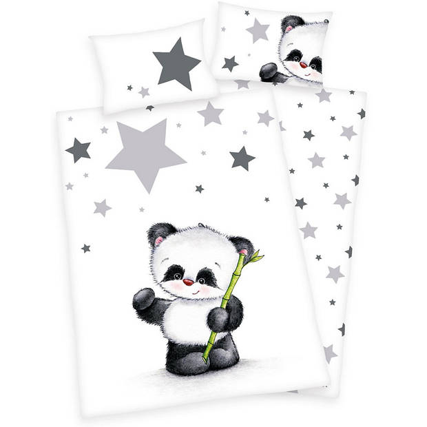 Baby Best Dekbedset Panda 100x135cm