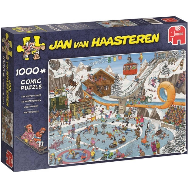 Jumbo puzzel Jan van Haasteren De Winterspelen - 1000 stukjes