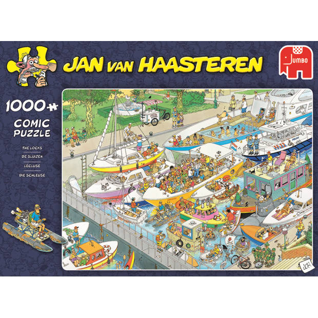 Jumbo puzzel Jan van Haasteren De Sluizen - 1000 stukjes