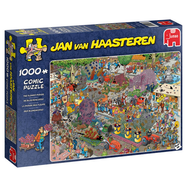 Jan van Haasteren puzzel flower parade - 1000 stukjes