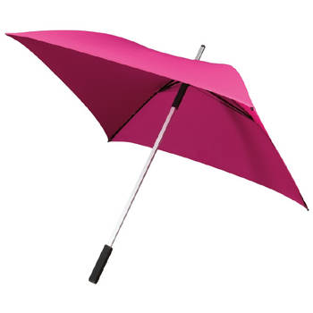 All Square paraplu handopening 94 cm polyester roze