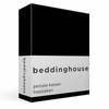 Beddinghouse hoeslaken percal zwart-180 x 200 cm