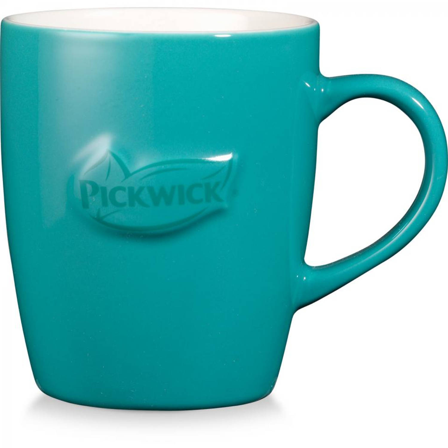 humor Te Toevlucht Pickwick Tea Topics mok - 38 cl - smaragd groen | Blokker