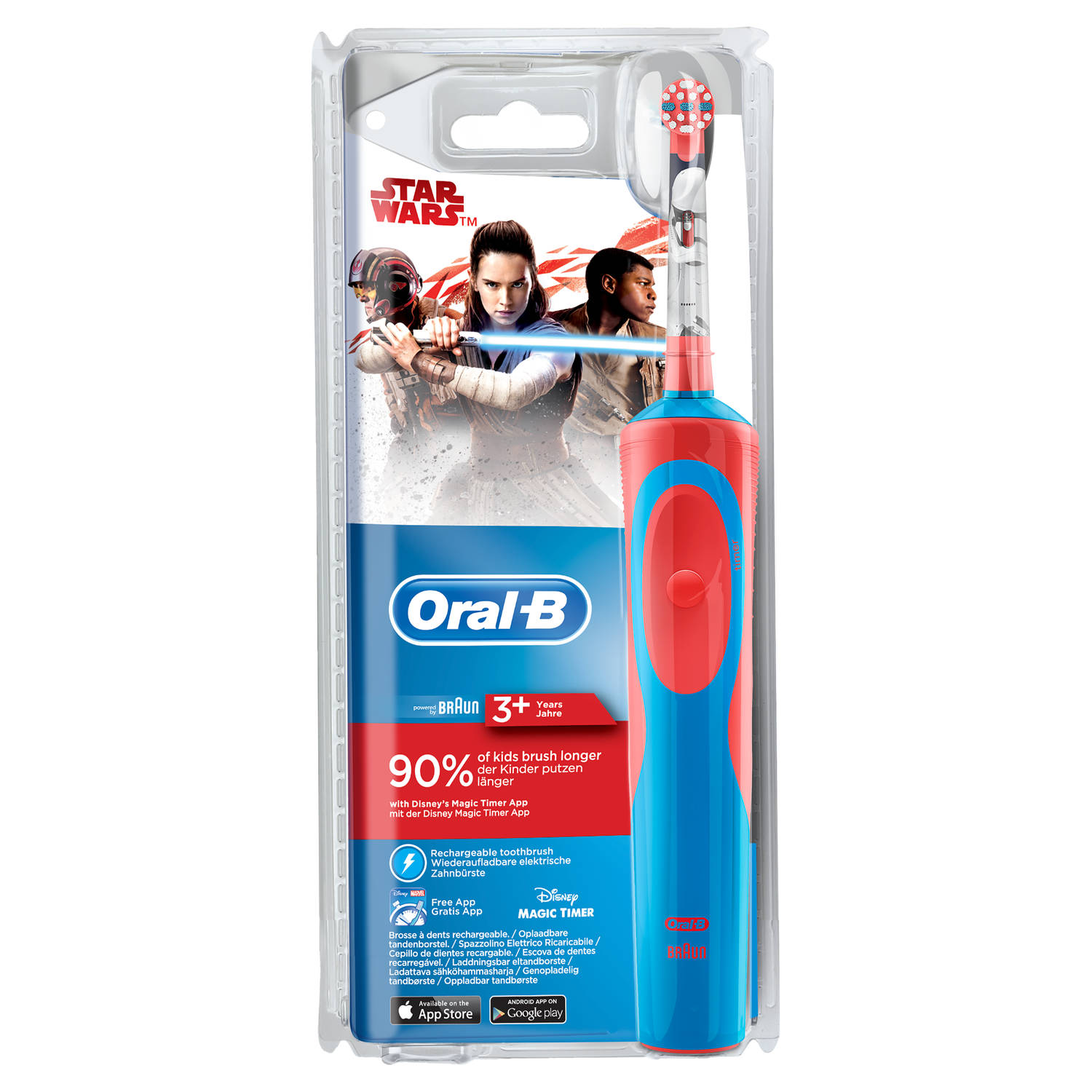 rouw Stereotype Lift Oral-B elektrische tandenborstel Kids Disney Star Wars | Blokker