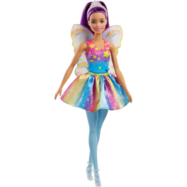 Barbie Dreamtopia regenboog fee - paars