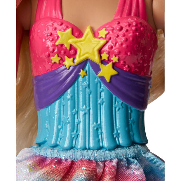 Barbie Dreamtopia pop regenboog prinses - blond haar