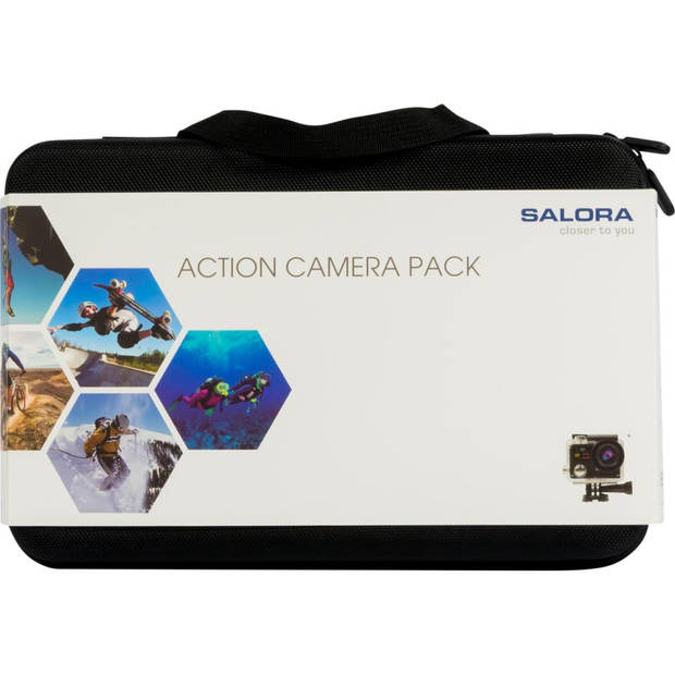 Salora action cam accessoires pakket