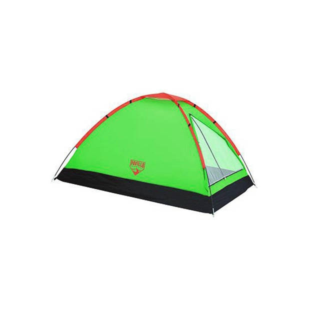 Groene 3-persoons kampeer tent inclusief draagtas - Koepeltenten