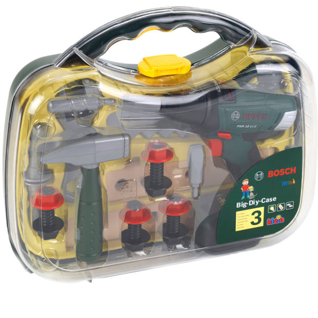 Bosch speelgoed gereedschapskoffer met accuboormachine