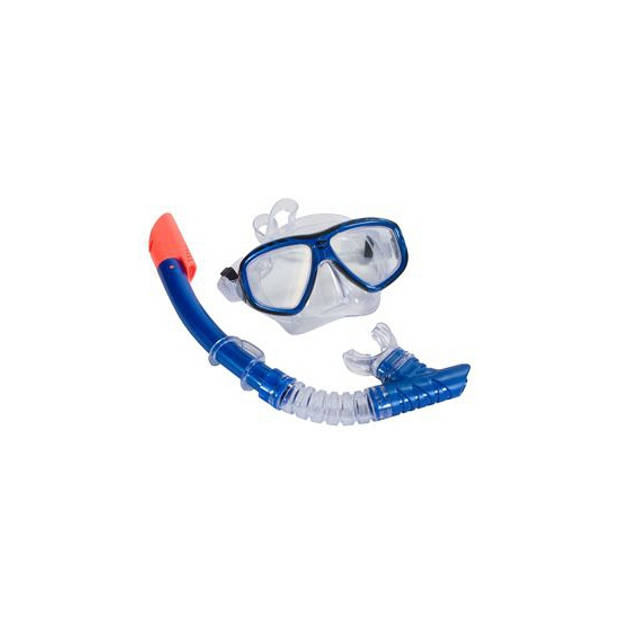 Snorkel set blauw voor volwassenen - Snorkelsets