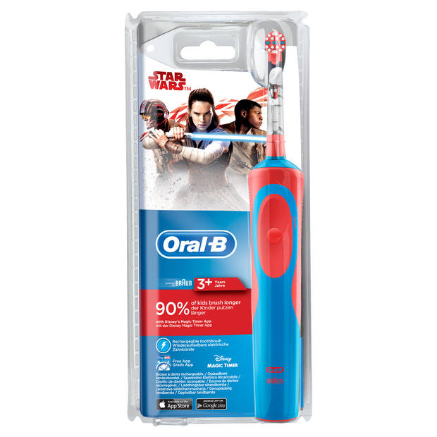 Oral-B elektrische tandenborstel Kids Disney Star Wars - 1 poetsstand