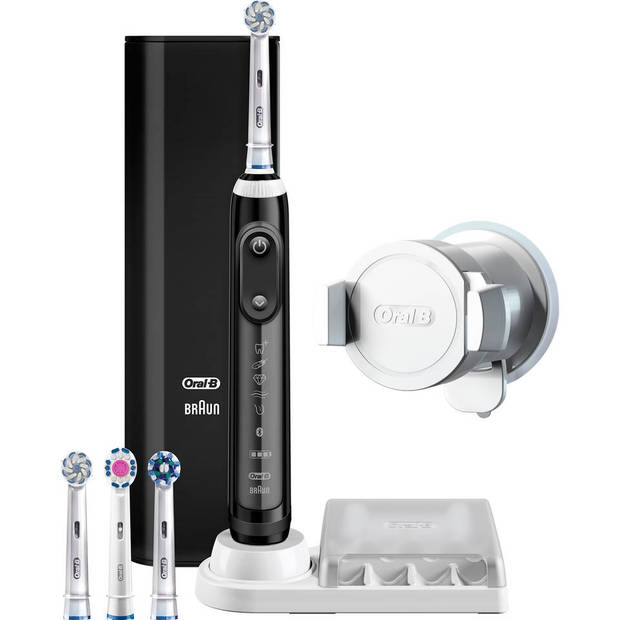 Oral-B elektrische tandenborstel Genius 9100S zwart - 6 poetsstanden