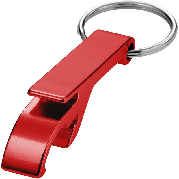 Relatiegeschenken openers rood 6 cm - Sleutelhangers