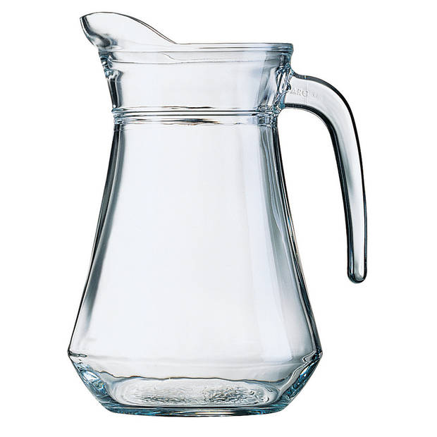 Glazen schenkkan/karaf 1,3 liter - Waterkannen