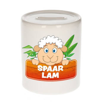 Spaarpot van de spaar schaap Lammy 9 cm - Spaarpotten